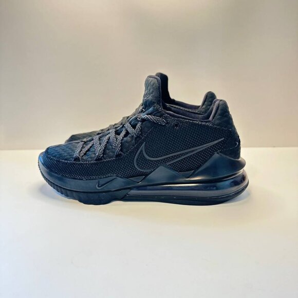 Nike LeBron 17 Low “Triple Black” Men’s Basketball Shoes – Size US 8 / EUR 41 - Picture 5 of 9